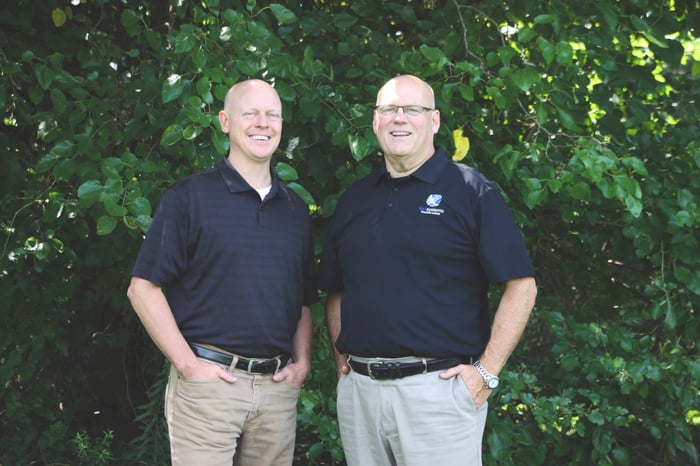 Pat Turley and Andy Caine