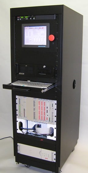 NI PXI Test Cabinet with Custom Card Cage