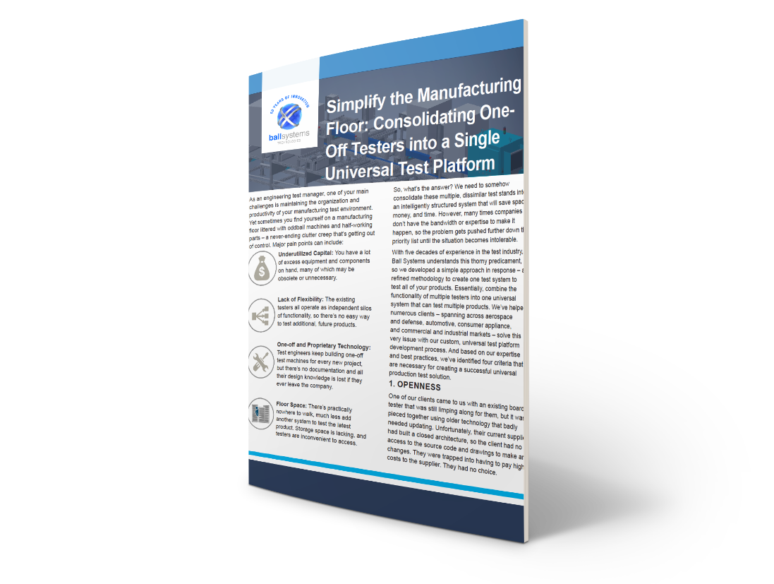 3D Ball_WP_Simplify the Manufacturing Floor Consolidating One Off Testers into a Single Universal Test Platform-left 3D Ball_WP_Simplify the Manufacturing Floor Consolidating One Off Testers into a Single Universal Test Platform-left