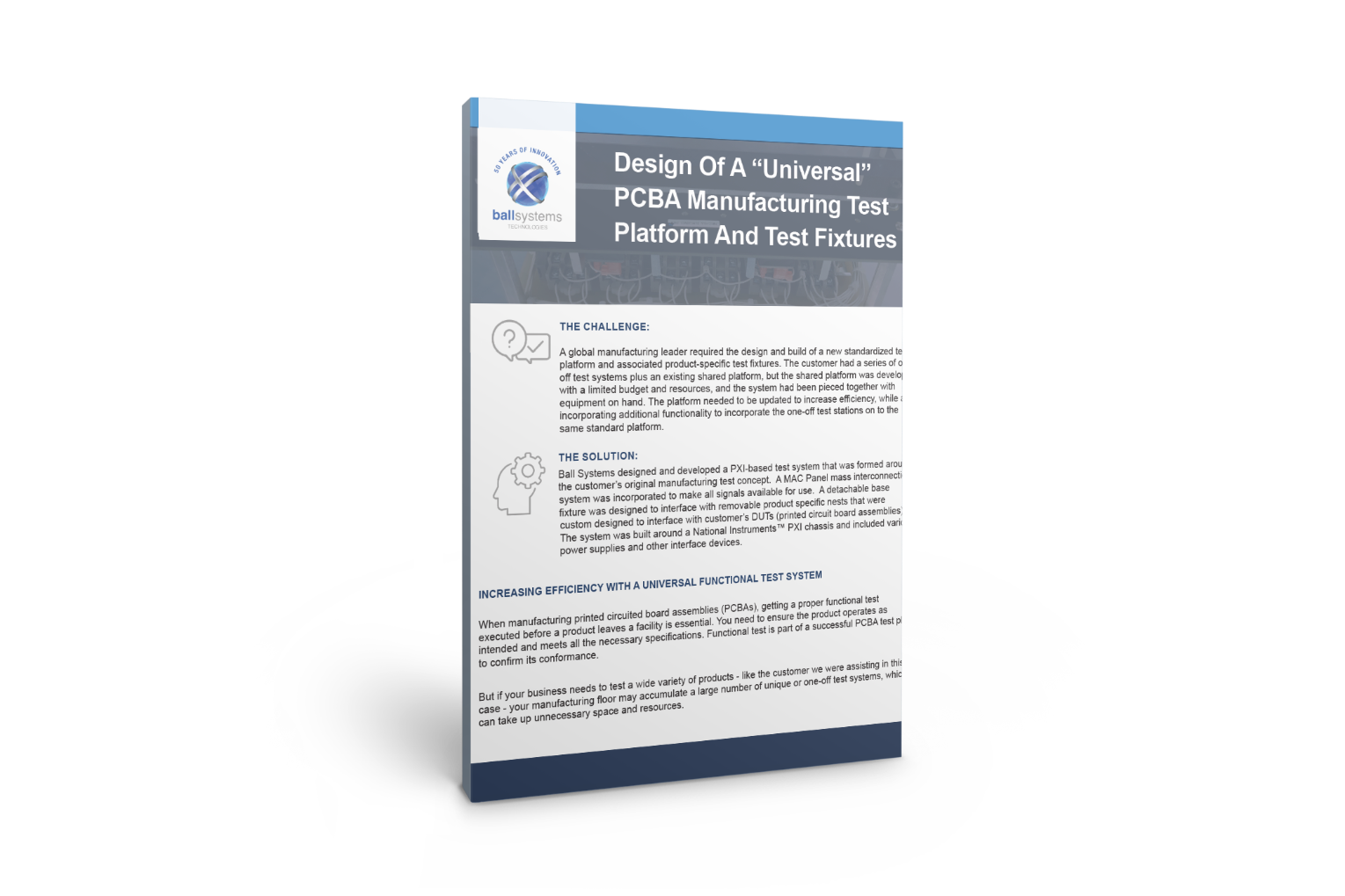 3D Universal Tester Case Study Cover
