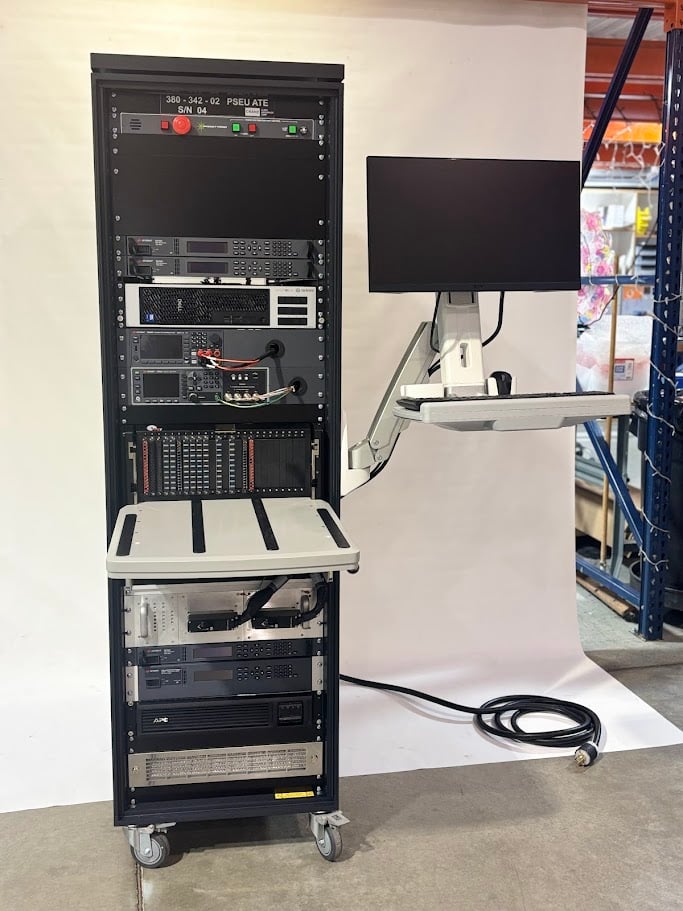 7556 Front View Cabinet PC for Crane Aero