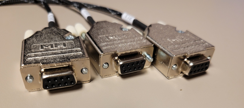 7591 DB9 Cable plugs