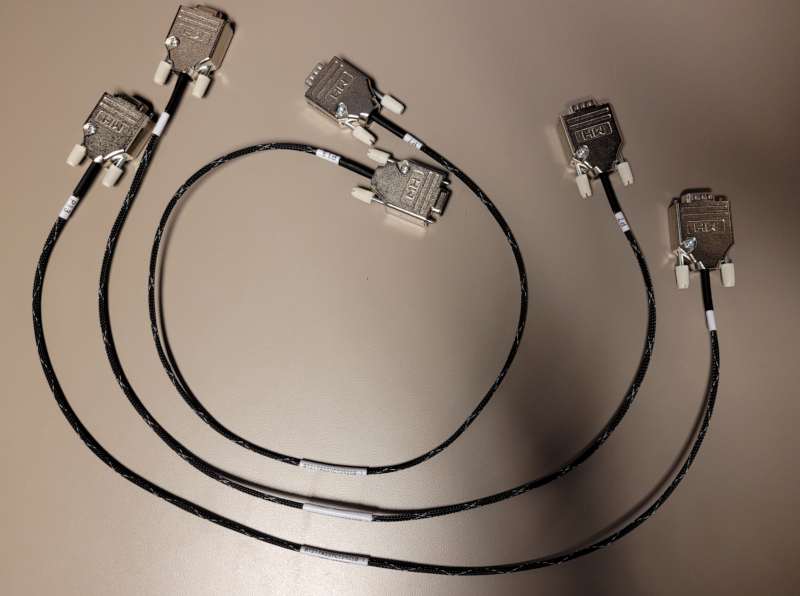 7591 DB9 full cable assemblies
