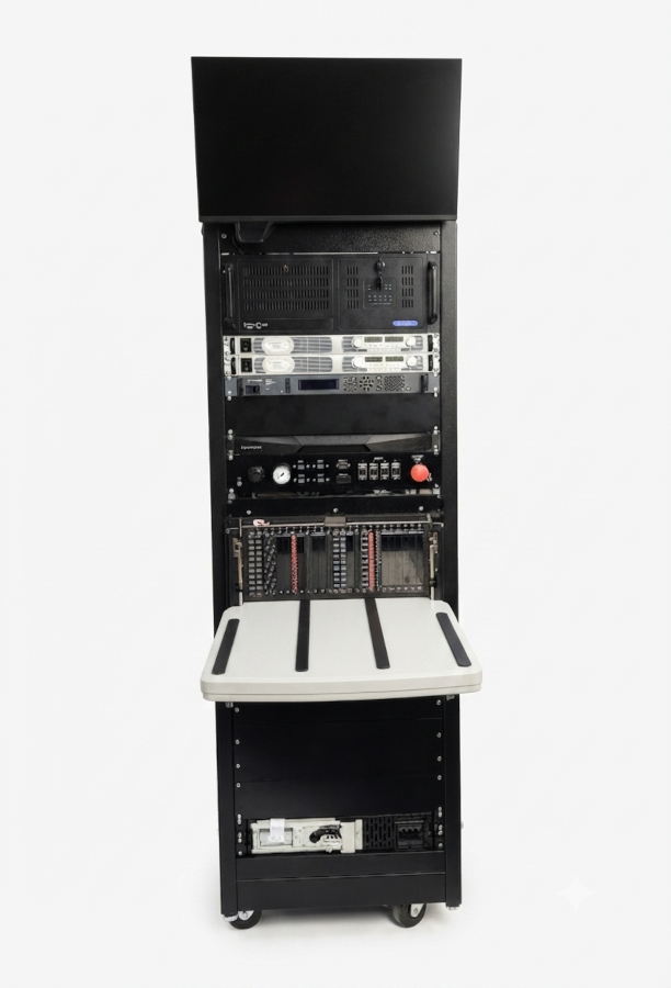 7674 front facing white background test cabinet