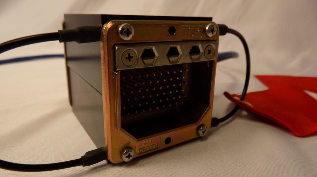 Aerospace Adapter Cable assembly close up