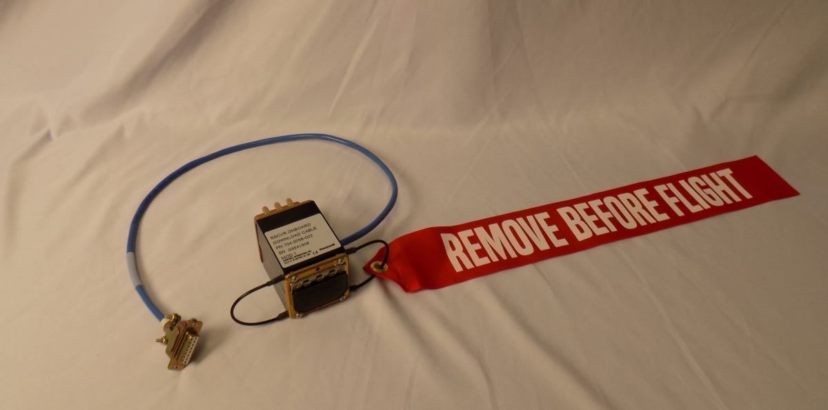 Aerospace Adapter Cable assembly with tag