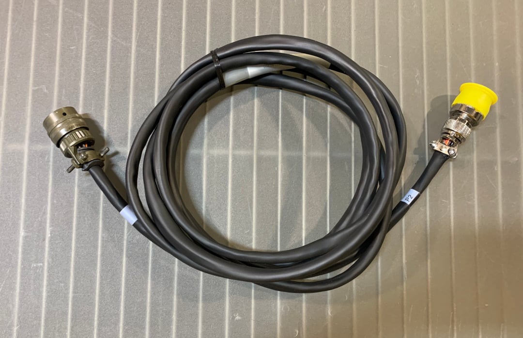 Aerospace cable assembly valve