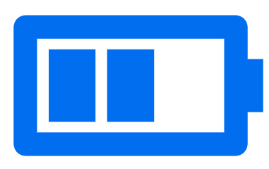 blue Battery icon