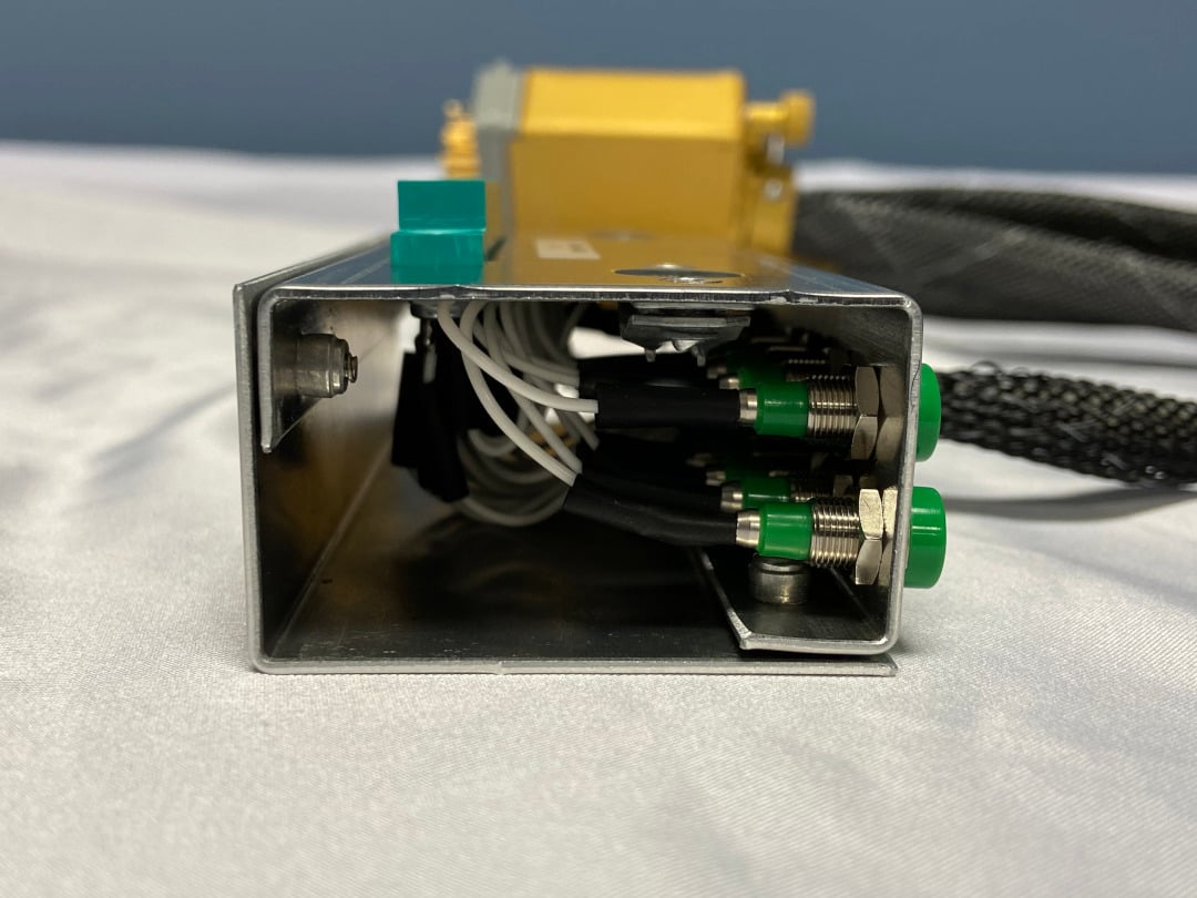 Custom Avionics Test Harness Side View