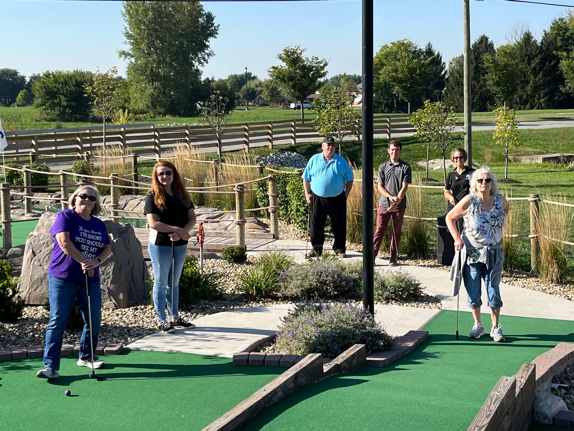 Ball Systems PuttPutt & Lunch Outing at Birdies in Westfield, IN