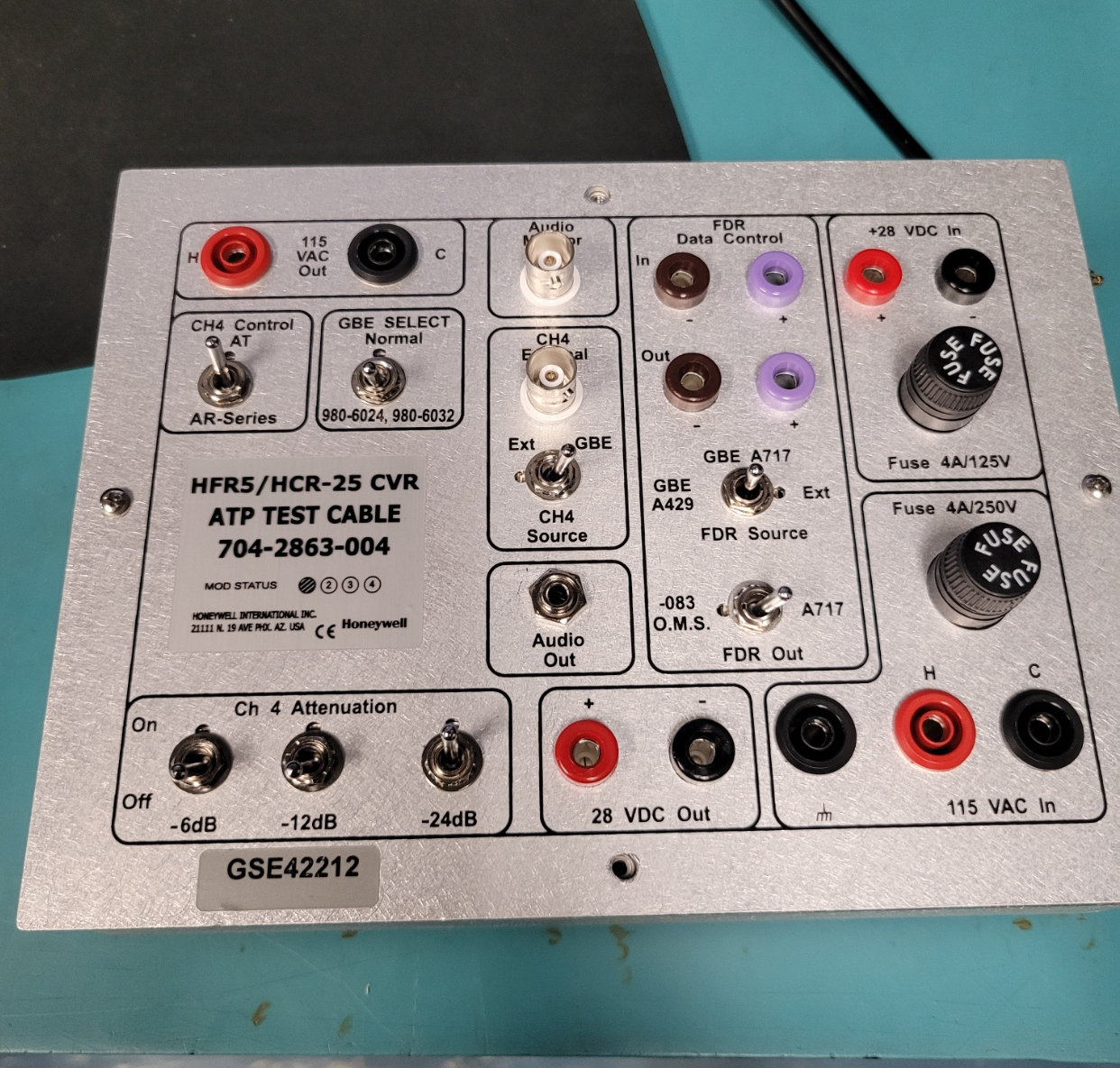 RPGSE ATP CABLE HFR5 CVFDRC box control panel