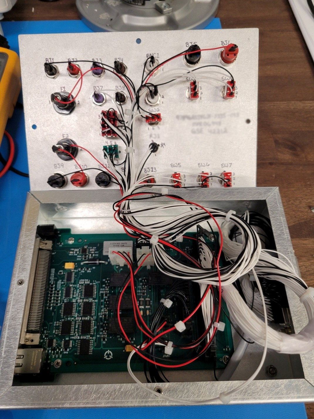 RPGSE ATP CABLE HFR5 CVFDRC interior with cable numbers